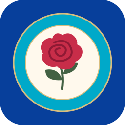 Blue & Rose